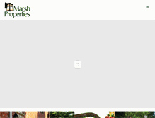 Tablet Screenshot of marshproperties.com